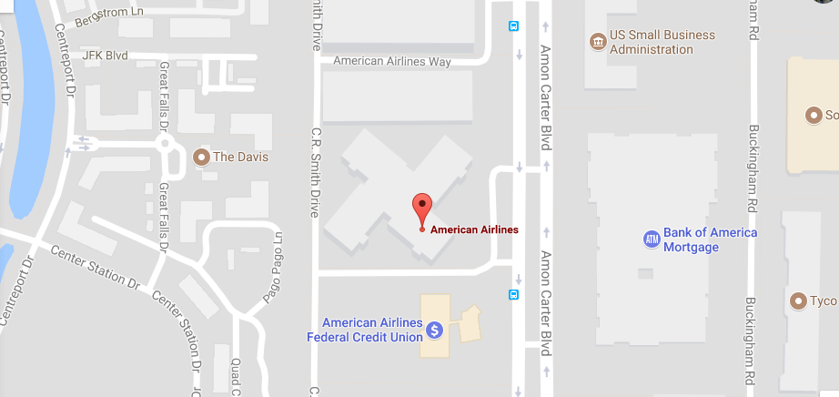 American Airlines Location