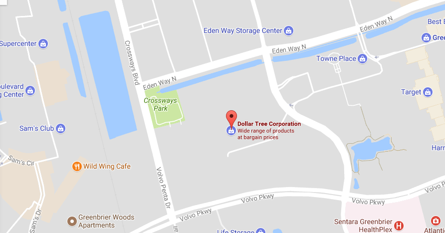 Dollar Tree headquarter location and customer service