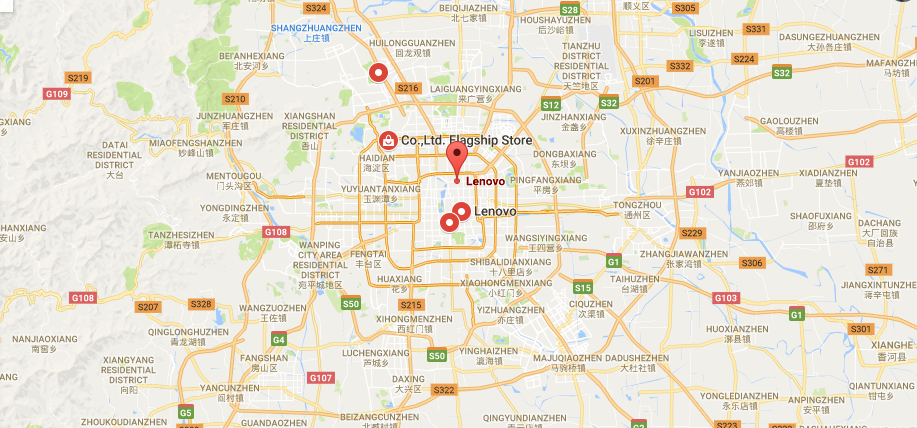 Lenovo location